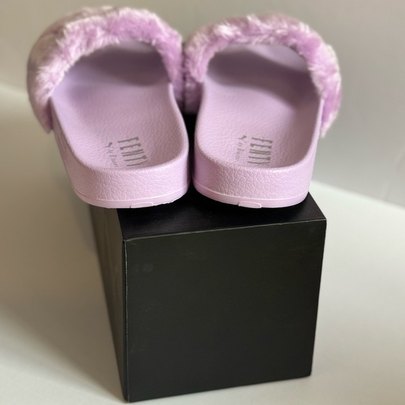 BRAND NEW Puma - Fenty Fur Slide Orchid Bloom size 37 EU/ 6.5 US - Picture 5 of 6